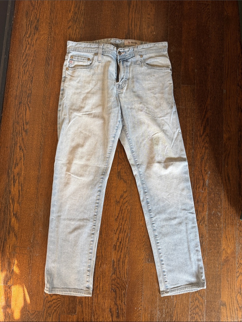 AG Adriano Goldschmied Light Blue Skinny Jeans